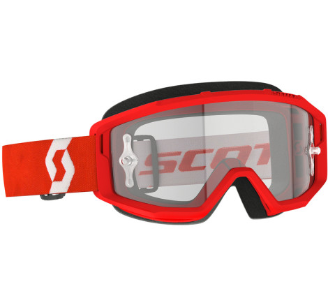 Masque SCOTT Primal - rouge/blanc écran clair Works