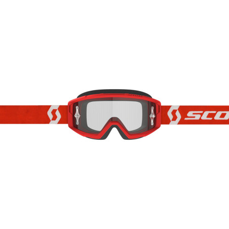 Masque SCOTT Primal - rouge/blanc écran clair Works