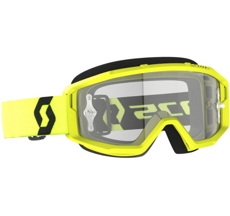 Masque SCOTT Primal - jaune/noir écran clair Works