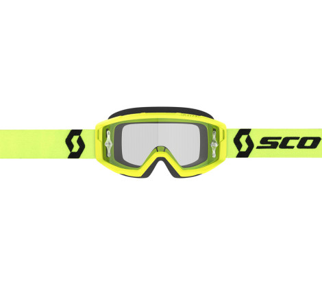 Masque SCOTT Primal - jaune/noir écran clair Works
