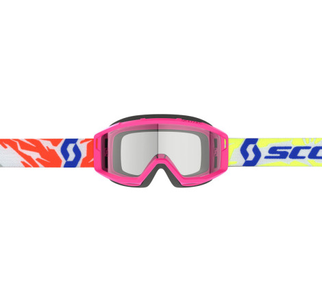 Masque enfant SCOTT Primal - rose écran clair S0