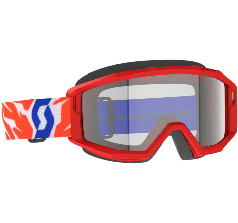 Masque enfant SCOTT Primal - rouge écran clair S0
