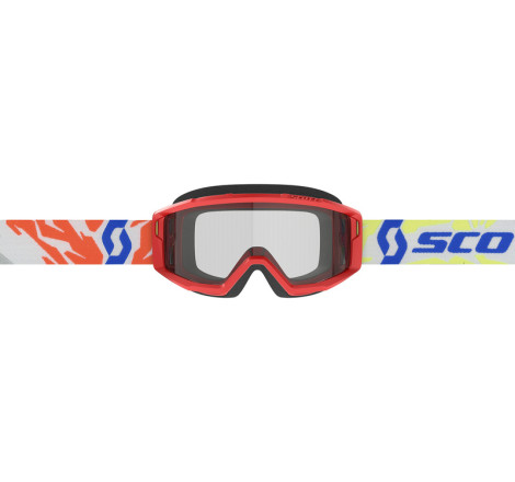 Masque enfant SCOTT Primal - rouge écran clair S0