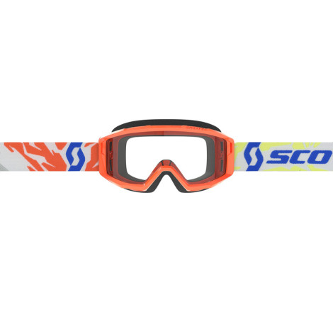 Masque enfant SCOTT Primal - orange écran clair S0