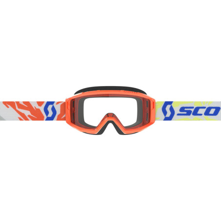 Masque enfant SCOTT Primal - orange écran clair S0