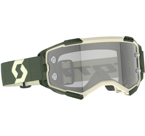 Masque SCOTT Fury LS - Khaki Green écran Light Sensitive Grey Works