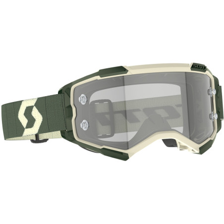 Masque SCOTT Fury LS - Khaki Green écran Light Sensitive Grey Works