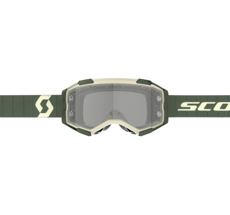 Masque SCOTT Fury LS - Khaki Green écran Light Sensitive Grey Works