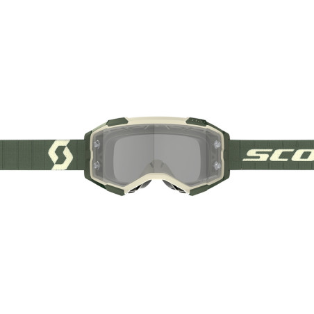 Masque SCOTT Fury LS - Khaki Green écran Light Sensitive Grey Works