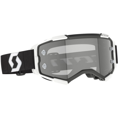 Masque SCOTT Fury LS - noir/blanc écran Light Sensitive Grey Works