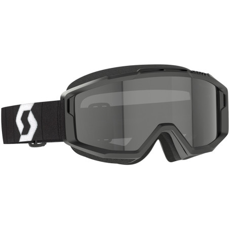 Masque SCOTT Split OTG - Sand Dust Black/blanc écran Dark Grey