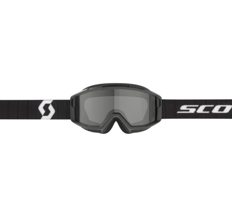 Masque SCOTT Split OTG - Sand Dust Black/blanc écran Dark Grey
