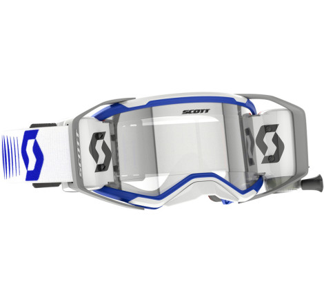Masque SCOTT Prospect 2.0 WFS - Doppler White/Blue écran clair Works