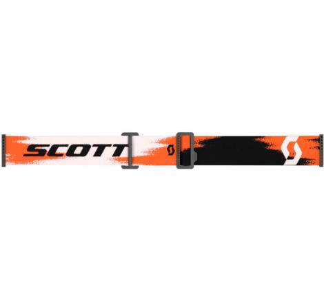 Masque SCOTT Prospect 2.0 AMP Chrome - noir/Neon Orange écran Blue Chrome Works