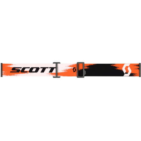 Masque SCOTT Prospect 2.0 AMP Chrome - noir/Neon Orange écran Blue Chrome Works