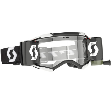 Masque SCOTT Fury WFS - noir/blanc écran clair Works