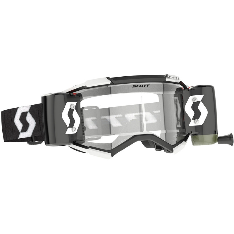 Masque SCOTT Fury WFS - noir/blanc écran clair Works