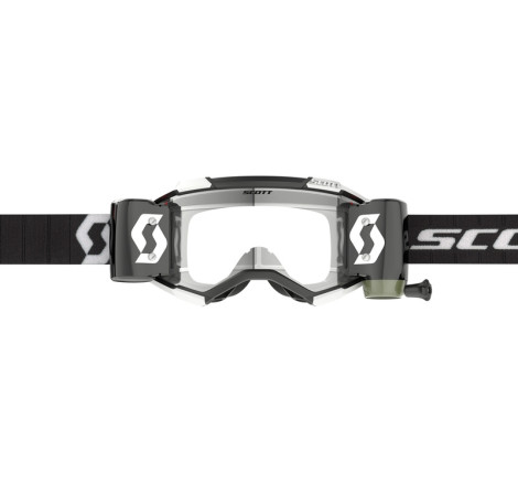 Masque SCOTT Fury WFS - noir/blanc écran clair Works