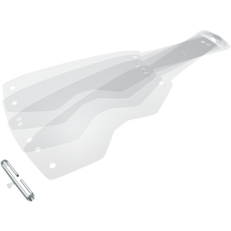 Tear-offs laminés avec bande d’étanchéité SCOTT Prospect/Fury - 25 packs de 7
