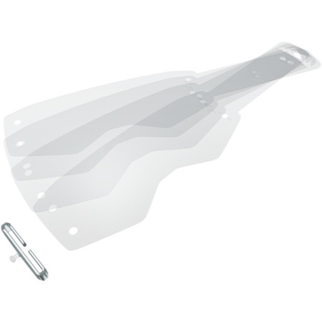 Tear-offs laminés avec bande d’étanchéité SCOTT Prospect/Fury - 2 packs de 7