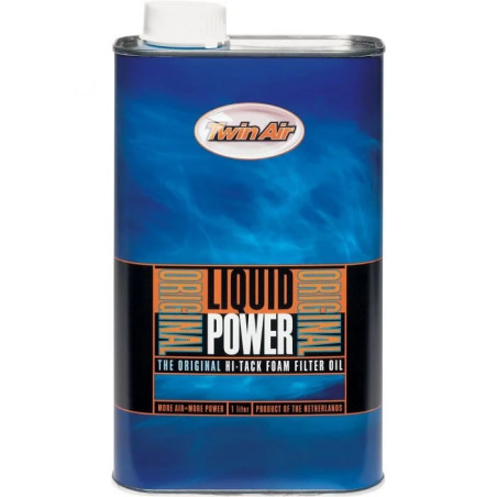 Huile de filtre à air twin air Liquid Power 1 litre