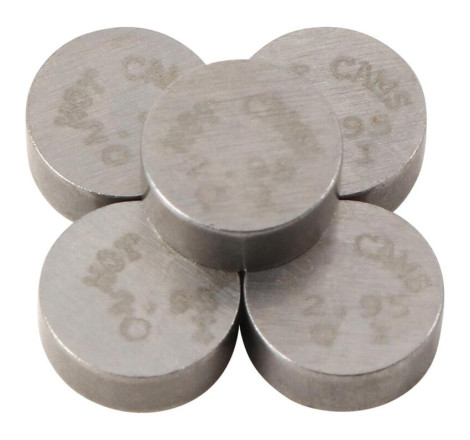 Pastilles de soupape HOT CAMS Ø7,48x2,95mm - jeu de 5