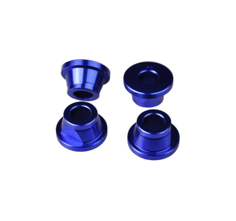 Douilles SCAR alu bleu Kawasaki KX-F 250/450