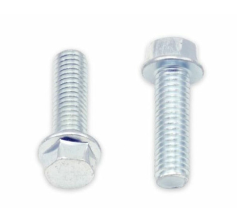 Vis à bride BOLT tête hexagonale 8mm M6x1x20mm 10 pièces