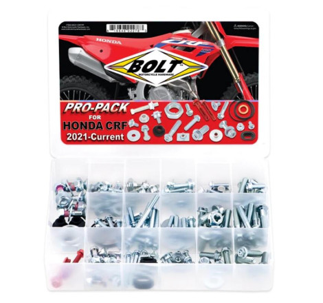 Kit visserie plastiques BOLT Pro Pack