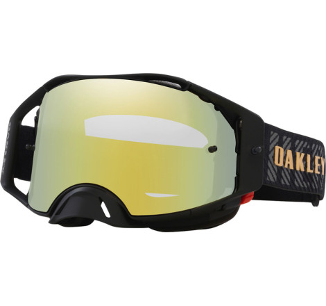 Masque OAKLEY Airbrake MX Herlings Signature – Écran 24K Iridium